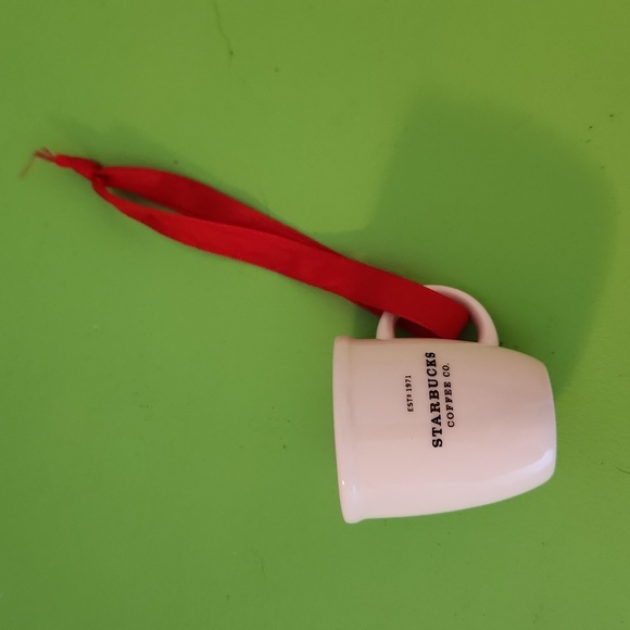 2002 Starbucks Mini Mug Holiday Ornament - Picture 2 of 3